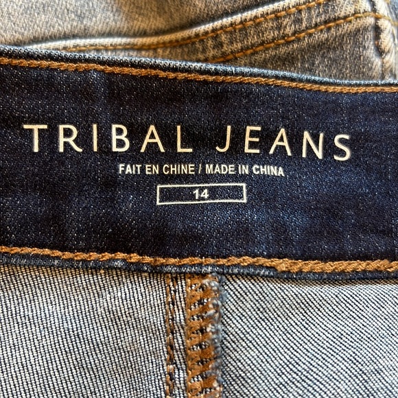 Tribal Jeans Jeggings, Size 14 - Picture 7 of 9